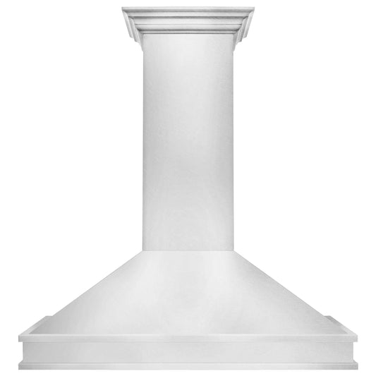 ZLINE 48 in. Wall Mount Range Hood – Satin Stainless Steel – 8656S-48