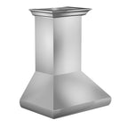 ZLINE 48 in Wall Mount Range Hood Convertible Vent Stainless Steel Crown Molding 587CRN-48