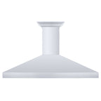 ZLINE 60 in. Wall Mount Range Hood Convertible Stainless Steel Crown Molding 597CRN-60