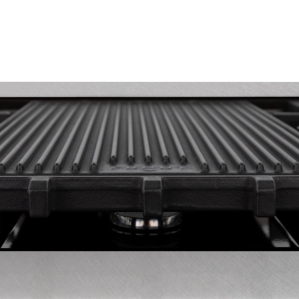 ZLINE Autograph Edition 48 in. 6.0 cu. ft. Legacy Dual Fuel Range with 7 Burner Gas Cooktop and Double Electric Ovens in Satin Stainless Steel with White Matte Doors and Champagne Bronze Accents (RASZ-WM-48-CB)