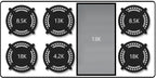 ZLINE Autograph Package - 48 In. Dual Fuel Range, Range Hood in Stainless Steel with Champagne Bronze Accents, 2AKP-RARH48-CB