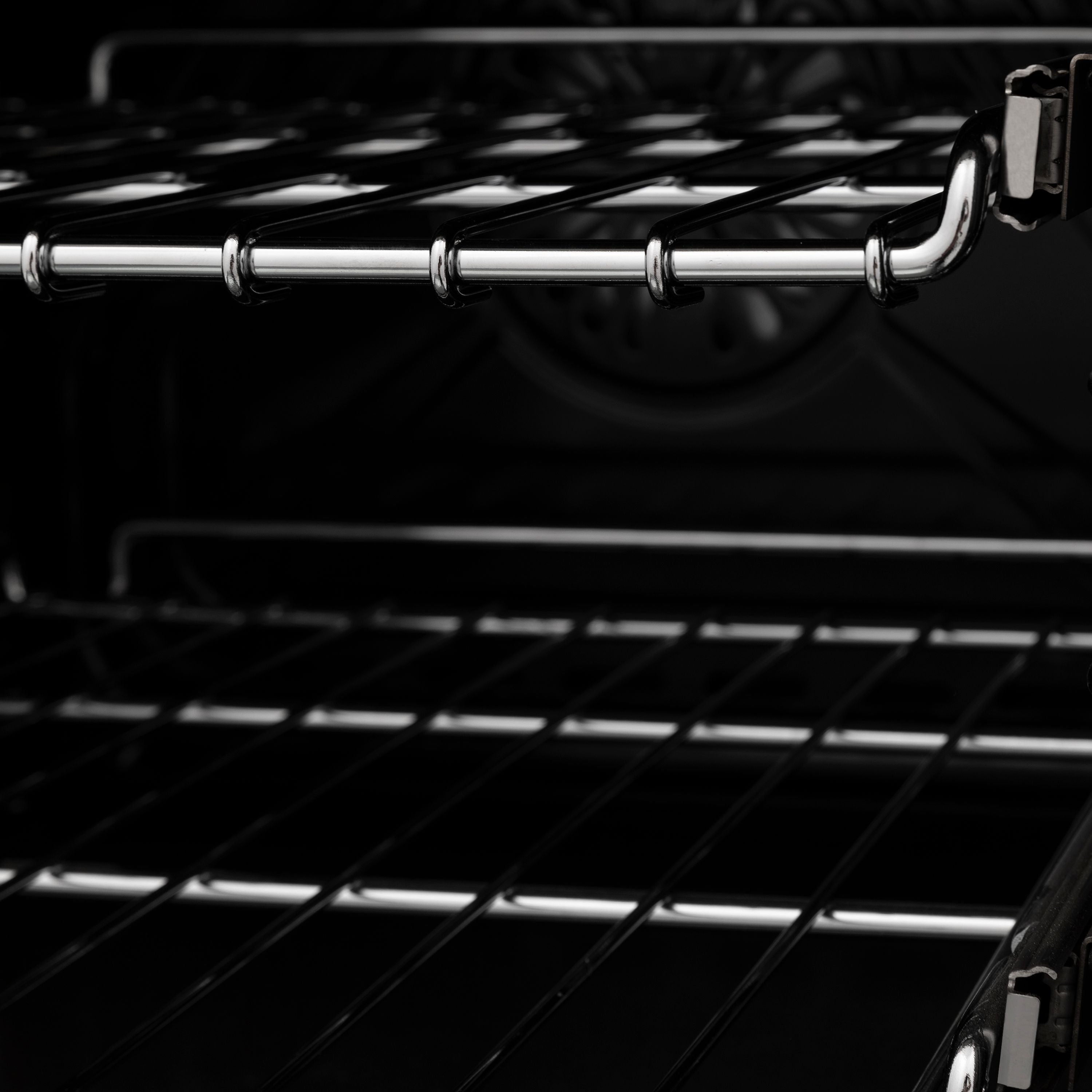 ZLINE Autograph Edition 30 in. 4.0 cu. ft. Dual Fuel Range in Black Stainless Steel with Gold Accents (RABZ-30-G)