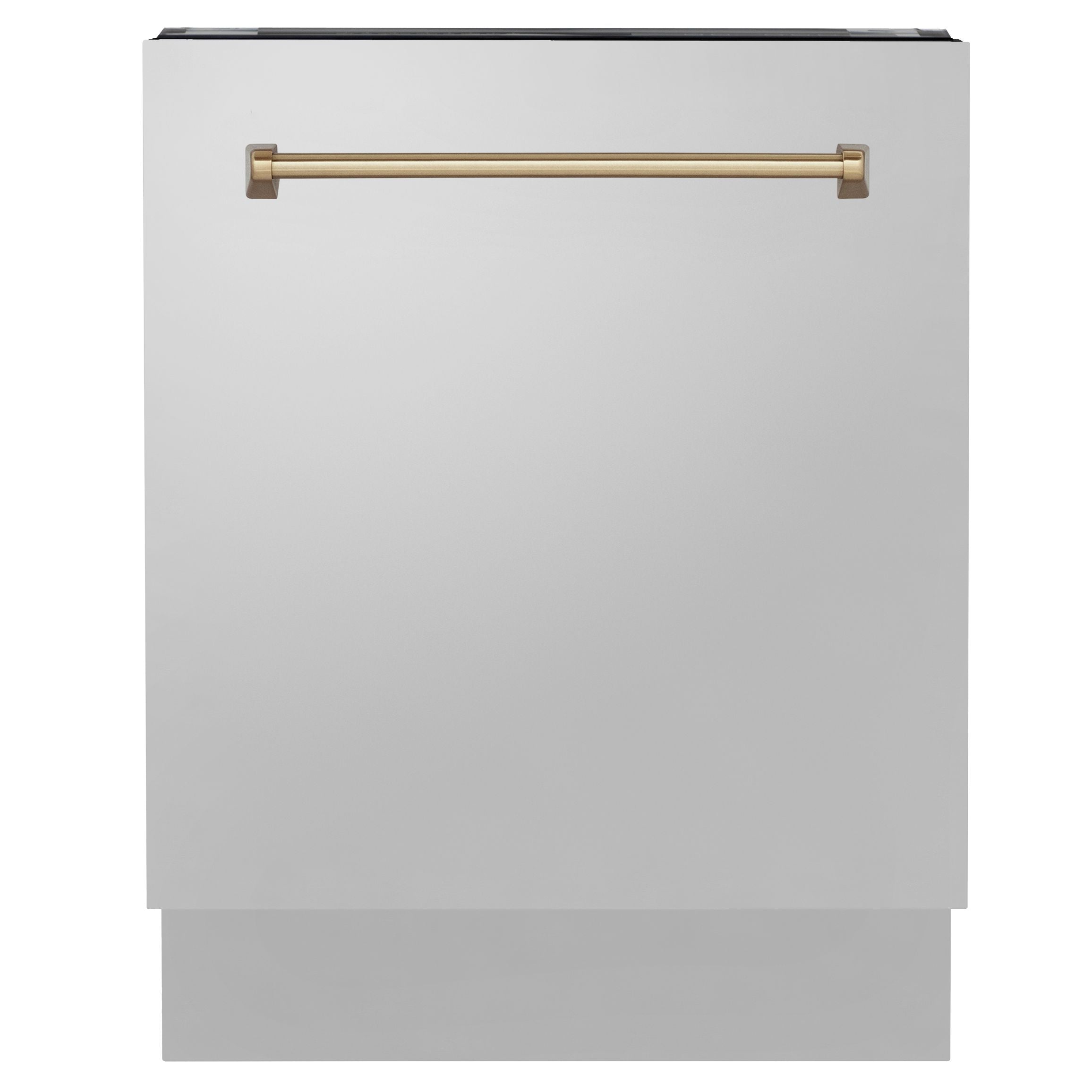 ZLINE Autograph Bronze Package - 36" Rangetop, 36" Range Hood, Dishwasher, Refrigerator with External Water and Ice Dispenser, Microwave Drawer