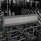 ZLINE 24" Tallac Series Built-In Dishwasher in Unfinished Wood With Stainless Steel Handles, DWV-UF-24
