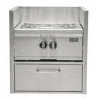 Asado / Power Burner Insert Sleeve with Storage Drawer