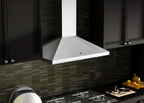ZLINE 42 in Wall Mount Range Hood Convertible Vent Stainless Steel Crown Molding 700 CFM (KL2CRN-42)