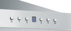 ZLINE 48 in Wall Mount Range Hood Stainless Steel Convertible Vent Crown Molding (KBCRN-48)