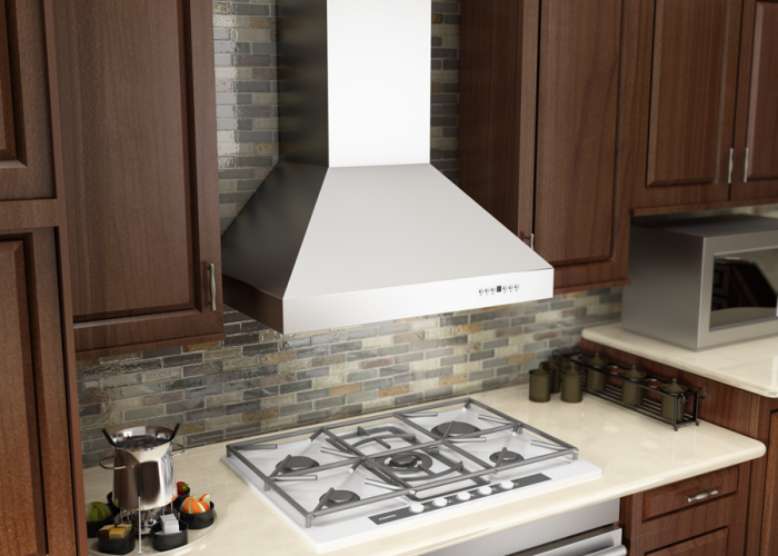 ZLINE 48 in Wall Mount Range Hood Ducted Stainless Steel, MODEL 697-48
