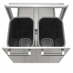 Coyote 26" Pull Out Trash and Recycle Bin