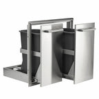 Coyote 26" Pull Out Trash and Recycle Bin