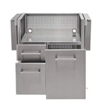 Coyote 30" Flat Top Grill Cart for C3FTG30 Flat top Grills
