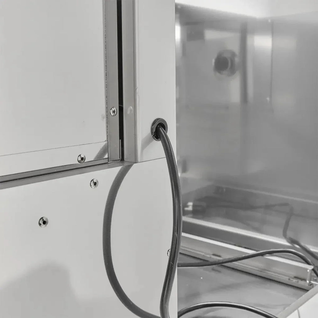 Coyote 42" Access Door With Storage & Warming Drawer Combo