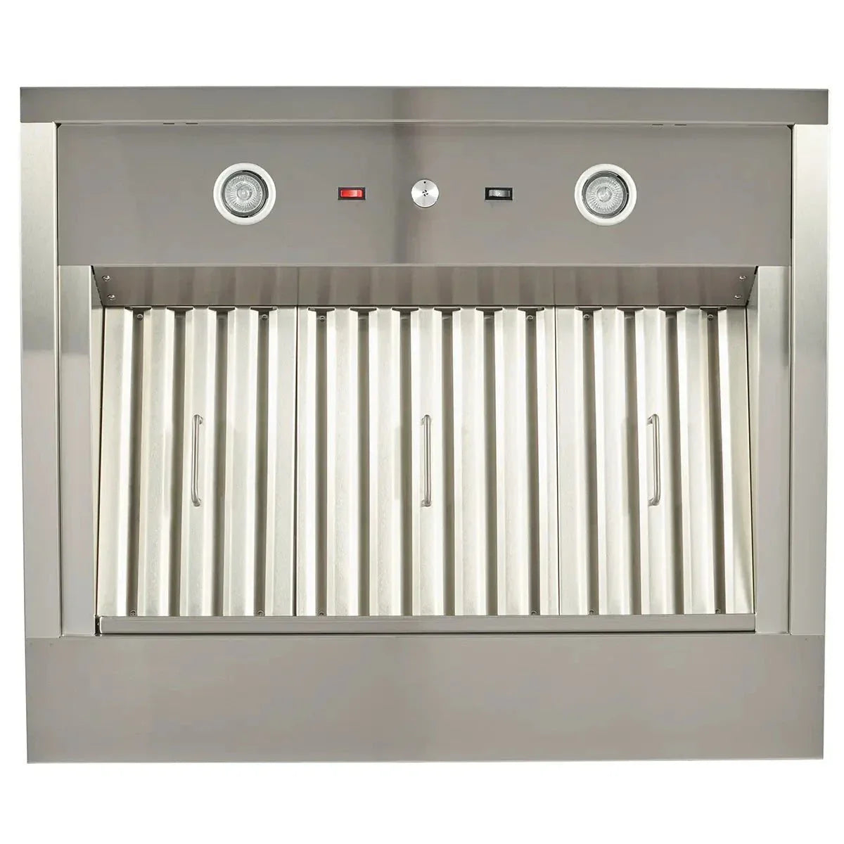 Coyote 42" W x 30" D Chimney Hood with LED Lights - MUST PURCHASE BLOWER SEPARATELY