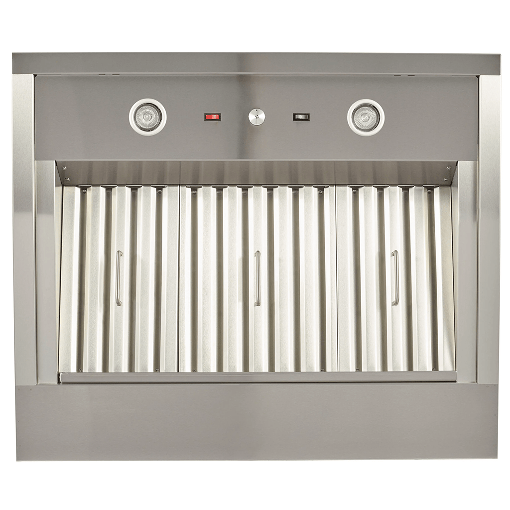 Coyote 48" W x 30" D Insert with LED Lights - MUST PURCHASE BLOWER SEPARTELY
