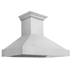 ZLINE 48 in Wall Mount Range Hood 400 CFM Satin Stainless Steel (8654SN-48)