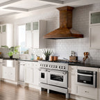ZLINE Legacy 48-Inch Dual Fuel Range with 7 Gas Burners and Double Electric Ovens, Satin Stainless Steel (RAS-SN-48)
