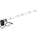 Mont Alpi Supreme 4 Burner cart grill in Black Stainless Steel, S-470