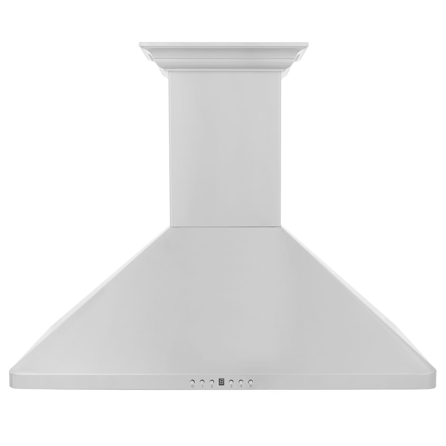 ZLINE 30 in. Wall Mount Range Hood, Stainless Steel, 400 CFM, CrownSound Bluetooth Speakers (KF1CRN-BT-30)