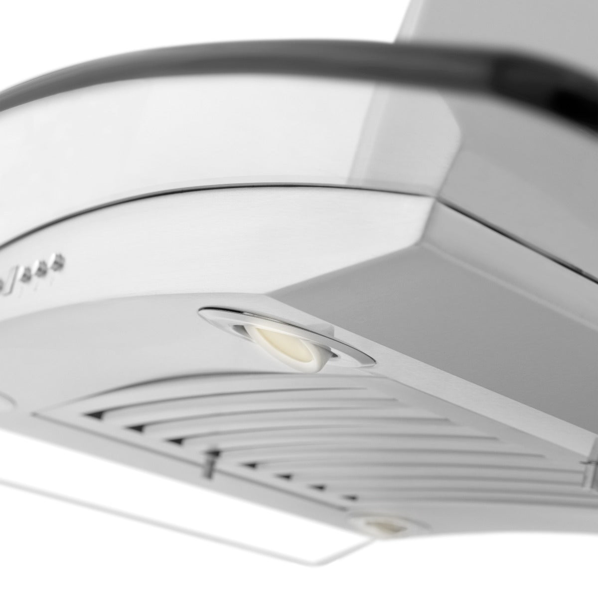 ZLINE 36 in Island Range Hood Stainless Steel 4-Speed Fan LED Lighting (GL14i-36)