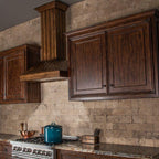 ZLINE 36 in. Wall Mount Range Hood – Rustic Light Wood Finish – Wooden Design – KPLL-36