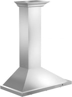 ZLINE 42 in. Wall Mount Range Hood Convertible Vent Stainless Steel Crown Molding KBCRN (KBCRN-42)