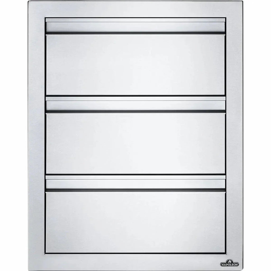 Napoleon 18" X 24" Triple Drawer