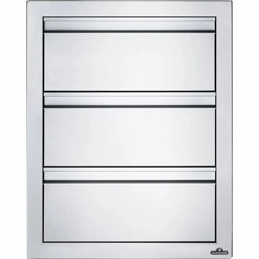 Napoleon 18" X 24" Triple Drawer