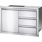 Napoleon 36" X 24" Single Door & Triple Drawer Combo