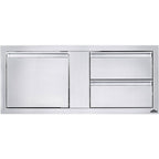 Napoleon 42" X 16" Single Door & Double Drawer Combo
