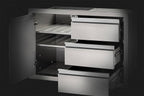 Napoleon 42" X 24" Large Single Door & Triple Drawer