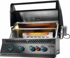 Napoleon Built-In 700 Series 32-inch Gas Grill with Rear Infrared Burner BIG32RB-1, Matte Black