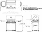 Napoleon Grills Prestige 500 Gas BBQ Grill with Infrared Side and Rear Burners, Stainless Steel
