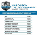 Napoleon Grills Prestige PRO 500 Gas BBQ Grill with Infrared Side & Rear Burners, Stainless Steel