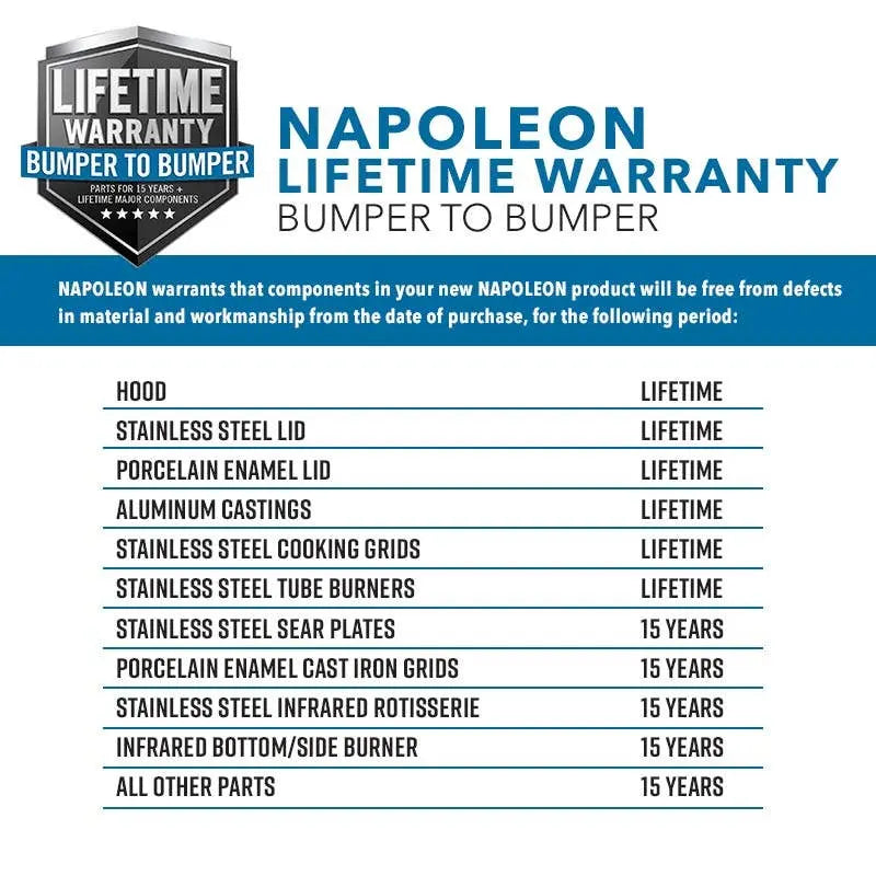Napoleon Grills Prestige PRO 500 Gas BBQ Grill with Infrared Side & Rear Burners, Stainless Steel