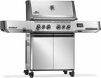Napoleon Prestige 500 Connected Gas BBQ Grill with Infrared Side & Rear Burner, Stainless Steel