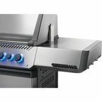 Napoleon Prestige 500 Gas BBQ Grill with Infrared Side and Rear Burner, Stainless Steel