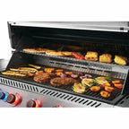 Napoleon Prestige 665 Gas BBQ Grill with Infrared Side and Rear Burner, Stainless Steel