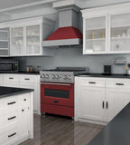 ZLINE 30 in. Legacy Dual Fuel Range, 4 Burners, 4.0 cu. ft. Electric Convection Oven (RAS-RM-30)