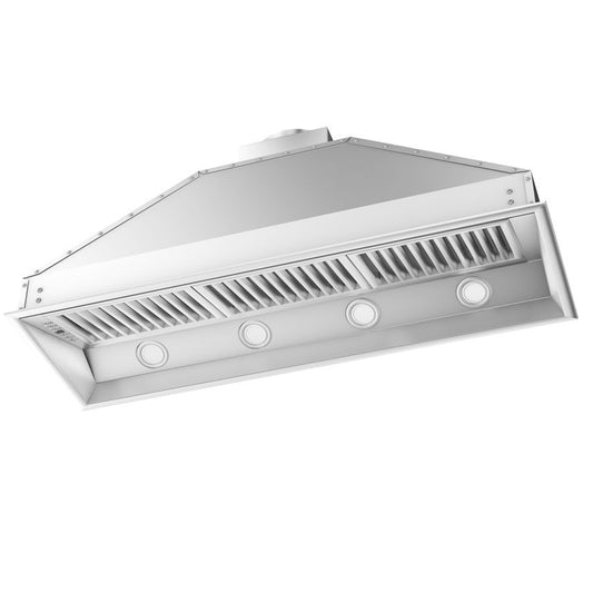 ZLINE 46 in. Range Hood Insert 700 CFM Outdoor Stainless Steel 15 in. Depth (695-304-46)