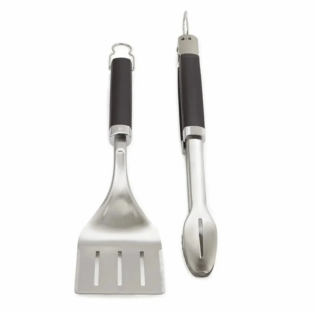 Weber Precision Grill Tongs & Spatula Set