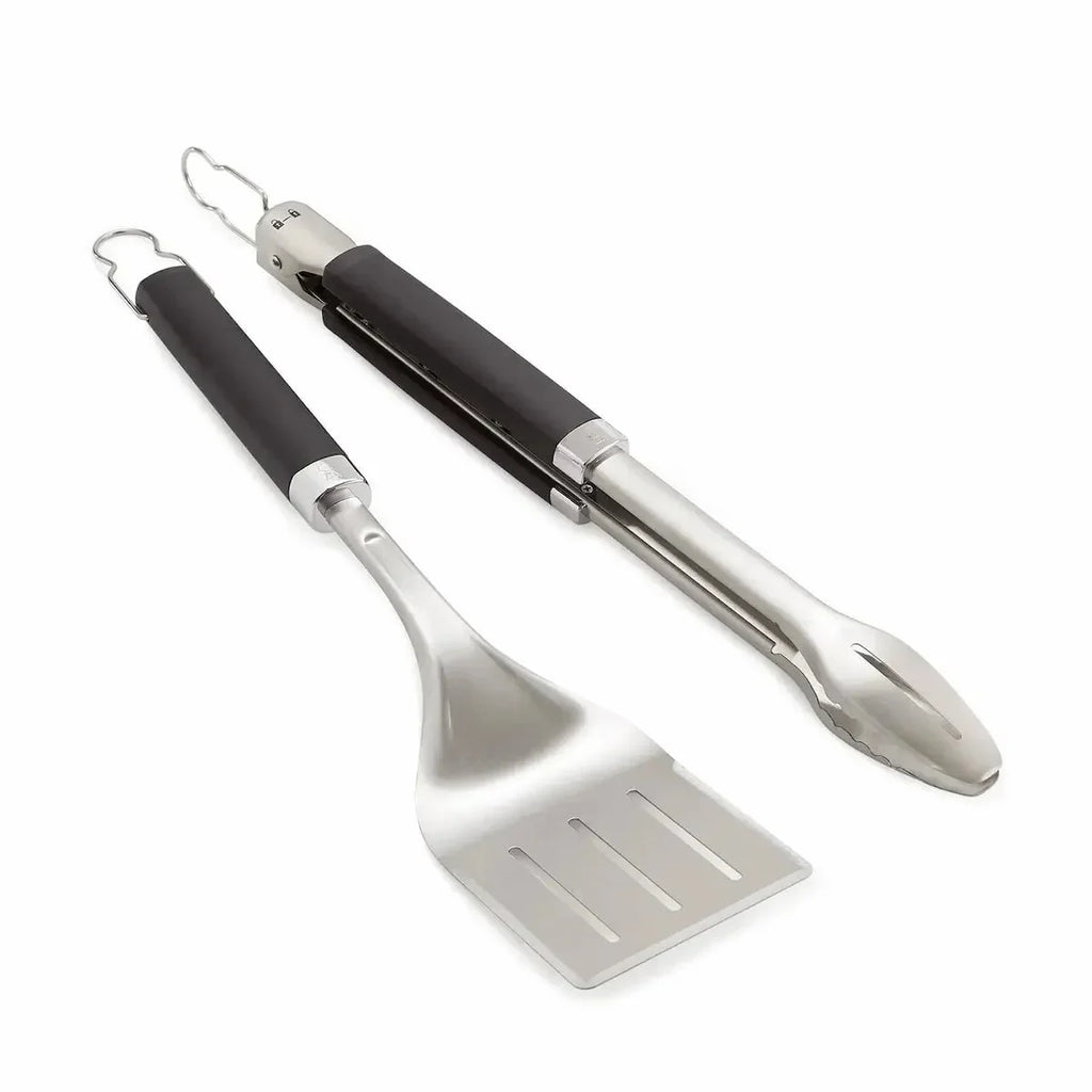 Weber Precision Grill Tongs & Spatula Set