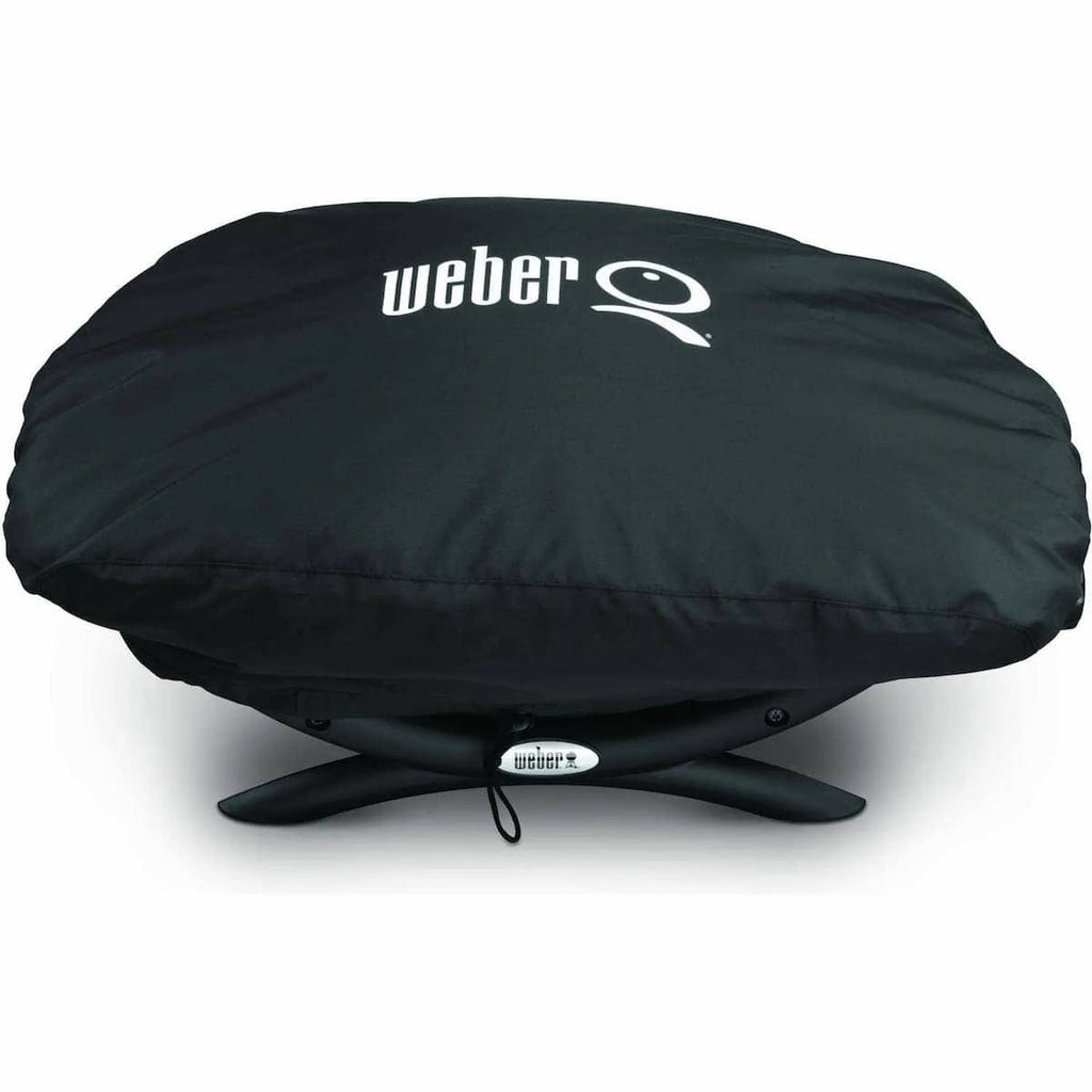 Weber Q Grill Cover for Q 200 and 2000 Series Gas Grills, 7111