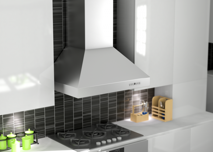 ZLINE 36 in Wall Mount Range Hood Ducted Stainless Steel 697-36