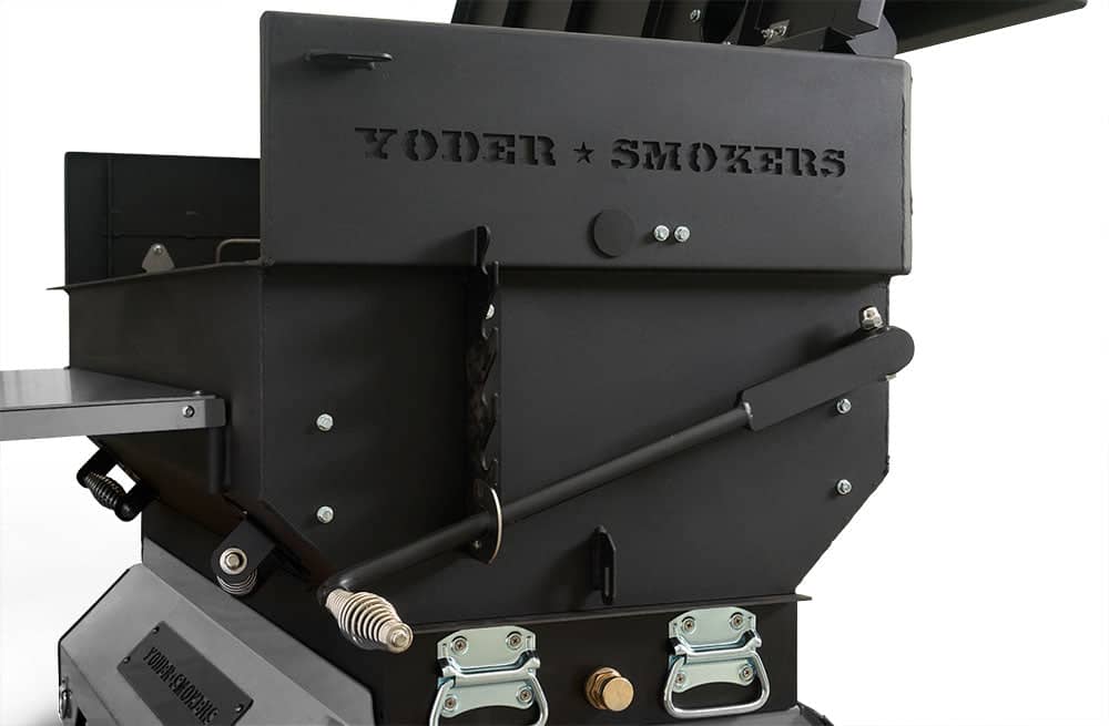 Yoder Smokers 24x36 Flat Top Adjustable Charcoal Grill on Competition Cart