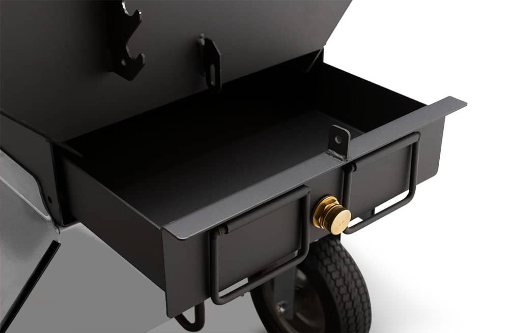 Yoder Smokers 24x36 Flat Top Adjustable Charcoal Grill on Competition Cart