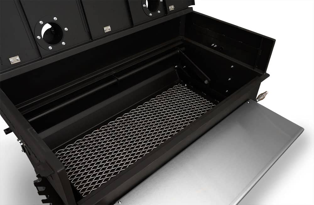 Yoder Smokers 24x36 Flat Top Adjustable Charcoal Grill on Competition Cart