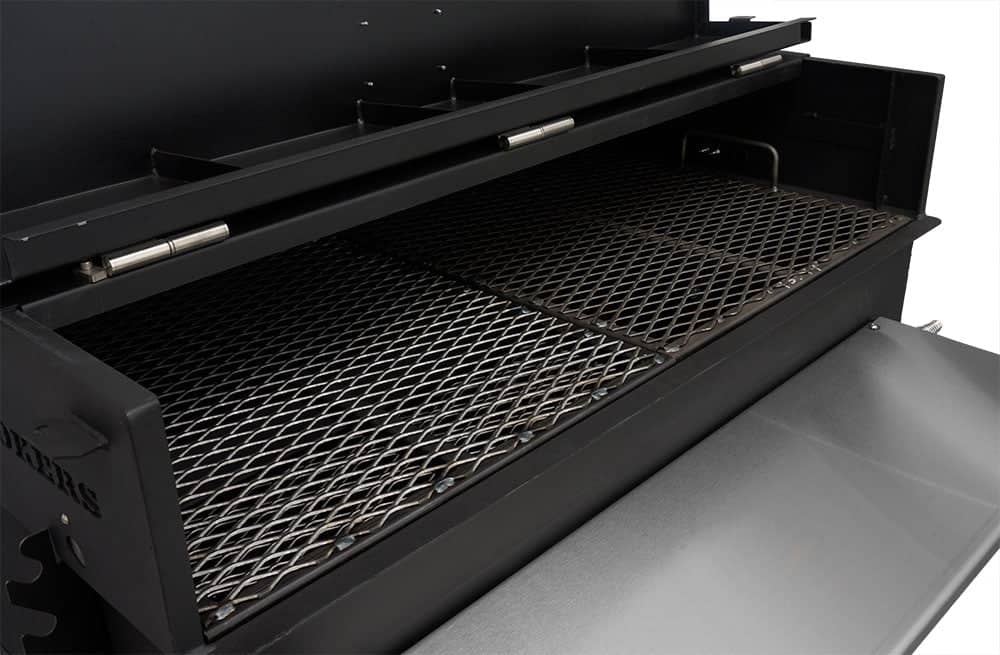 Yoder Smokers 24x36 Flat Top Adjustable Charcoal Grill on Competition Cart