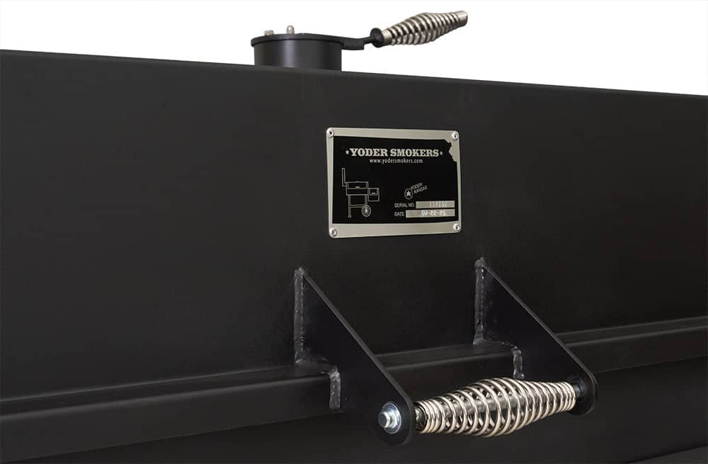 Yoder Smokers 24x36 Flat Top Adjustable Charcoal Grill on Competition Cart