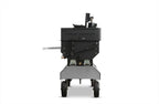 Yoder Smokers 24x48 Flat Top Adjustable Charcoal Grill on Competition Cart