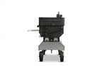 Yoder Smokers 24x48 Flat Top Adjustable Charcoal Grill on Competition Cart